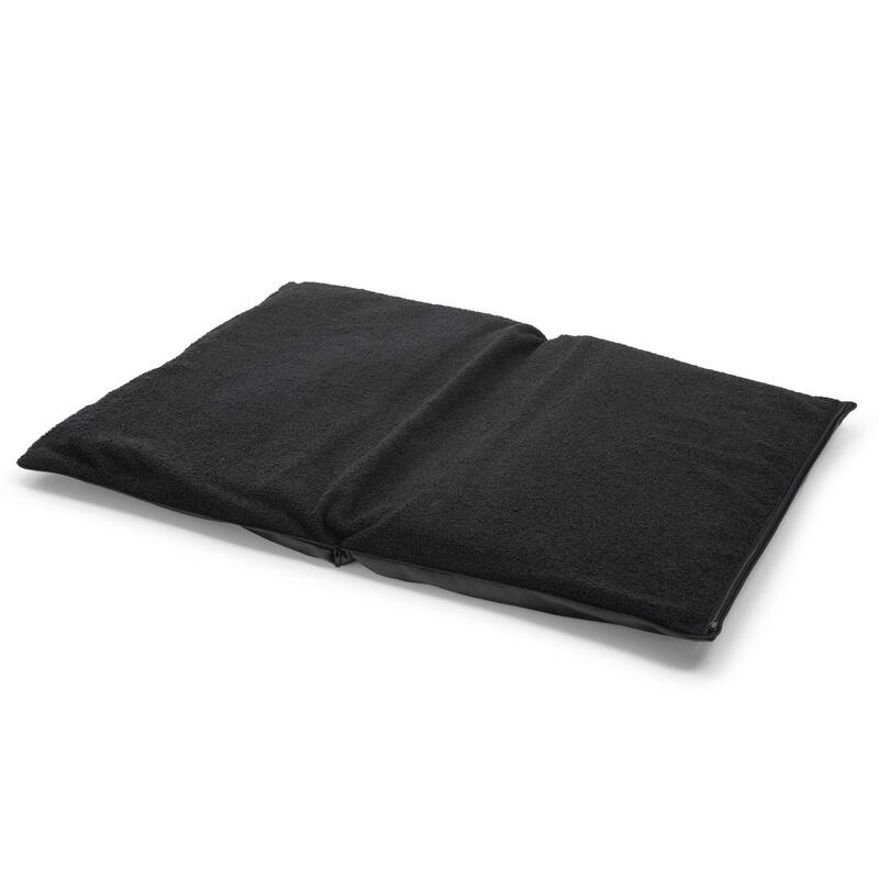 Pet Carry Bag - Pet Carrier Dogs & Cats - Unfolding Pet Bed/Mattress - Black - 35" x 27" - Black