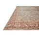 preview thumbnail 3 of 4, Alexander Home Victoria Bohemian Sky Vintage Area Rug