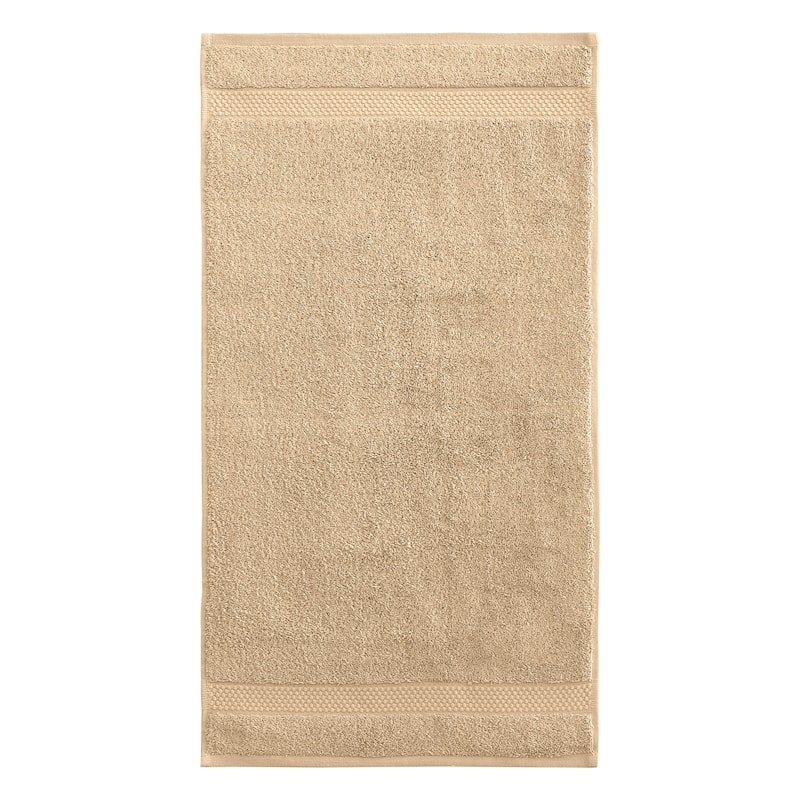 Authentic Hotel and Spa 100% Aeagean Long Staple Turkish Cotton STARLIGHT Terry Hand Towels (Set of 6)