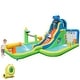 preview thumbnail 6 of 5, Inflatable Water Slide Giant Water Park for Kids Backyard Fun with 735W Blower