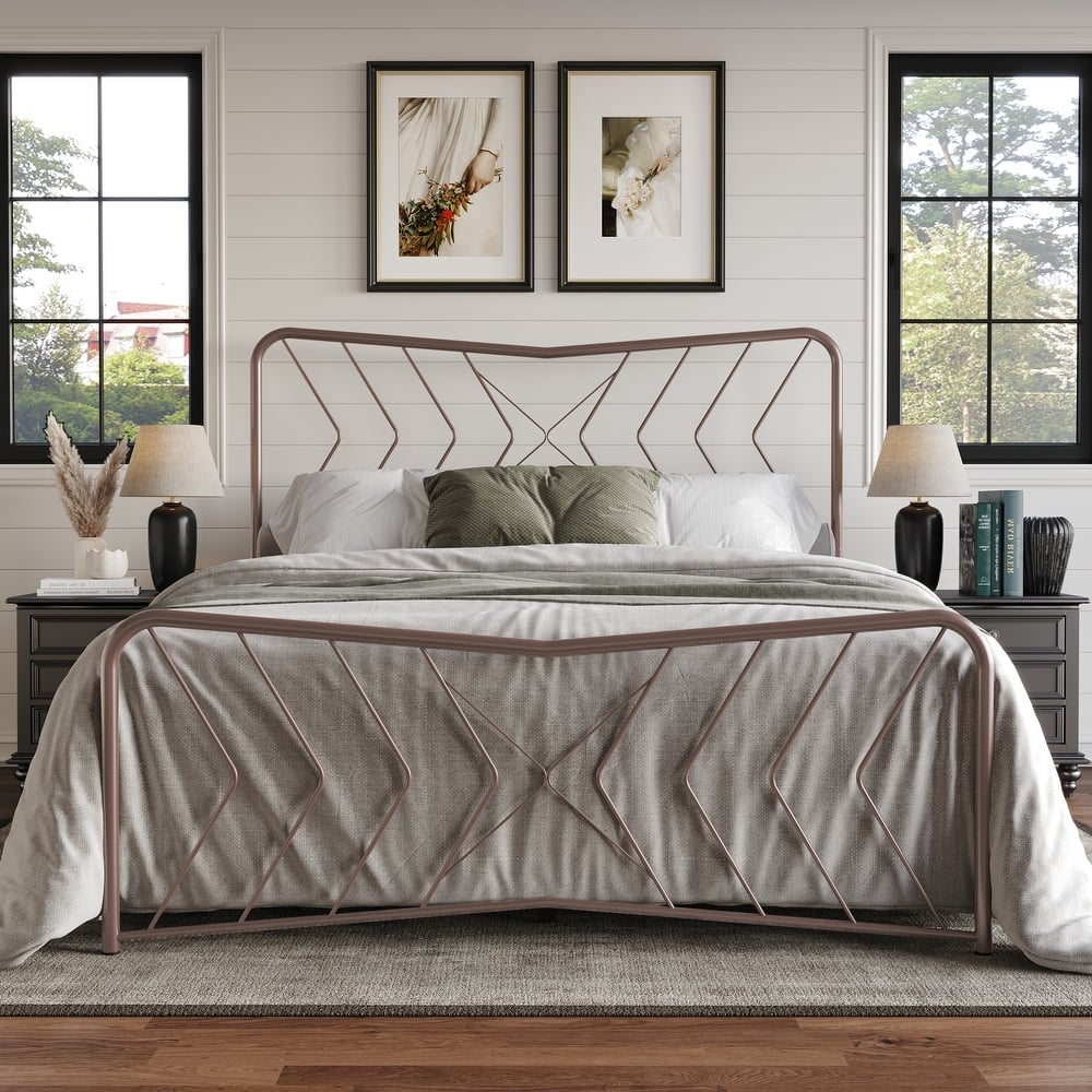 Clayfell Fargo Metal Bed