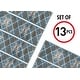 preview thumbnail 40 of 43, SUSSEXHOME Modern Collection Stair Treads