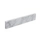 preview thumbnail 5 of 6, Vanityfair 30 in. W x 4 in. H Natural Marble Vanity Top Backsplash in Carrara White