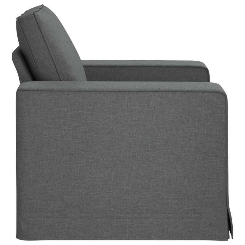 vidaXL Sofa Dark Grey in Fabric