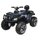 preview thumbnail 41 of 93, Powerful 24V Electric ATV for Big Kids, 2-Seater 4WD 4 Wheeler with LED Lights, Shock Absorbers & Bluetooth Music