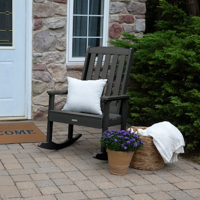 HIGHWOOD Eco-friendly Synthetic Wood Rocking Chair