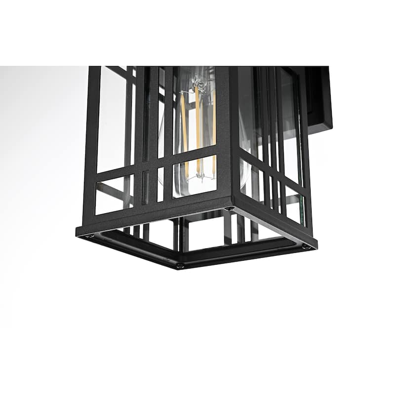 Jasper Outdoor Wall sconce in Black