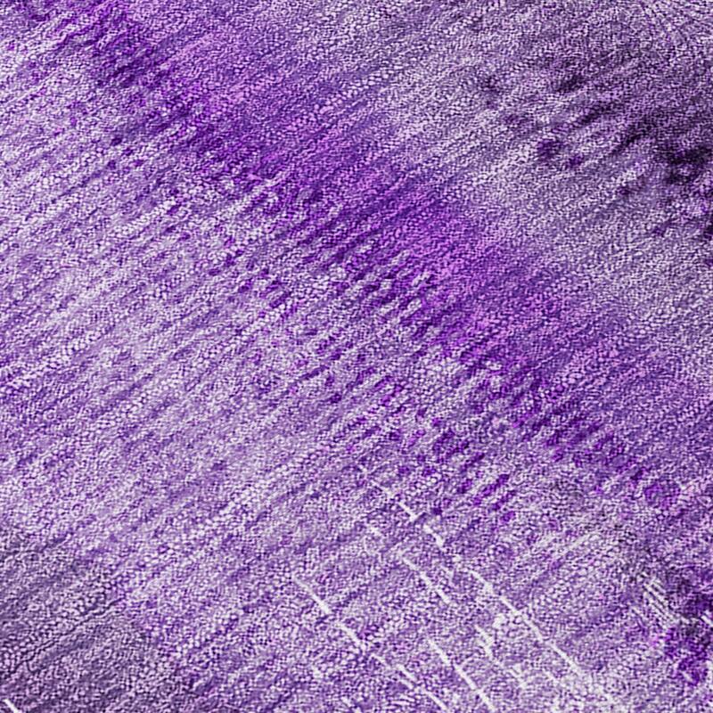Machine Washable Indoor/ Outdoor Modern Imprints Chantille Rug