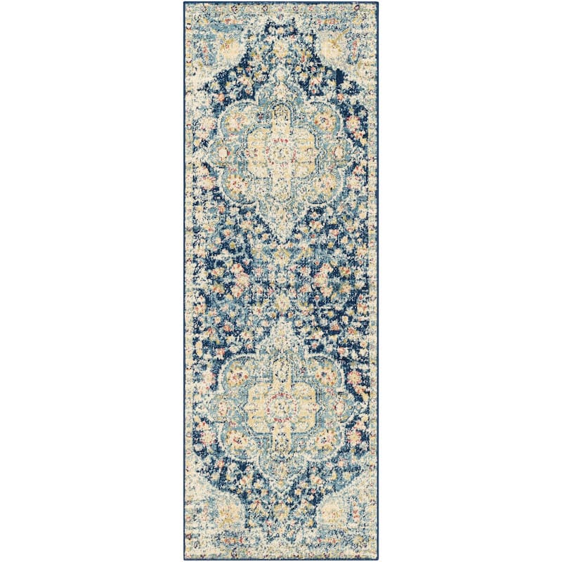 Livabliss Elaziz Updated Traditional Medallion Area Rug