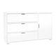 preview thumbnail 12 of 16, Shaker 53" Dresser Armoire in White