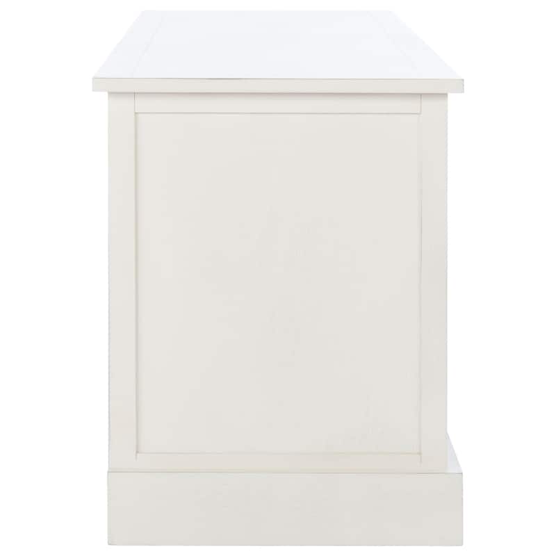 SAFAVIEH Salime 3-Drawer Bottom Shelf Storage Bench - 47.3" W x 15" L x 19" H - 47Wx15Dx19H