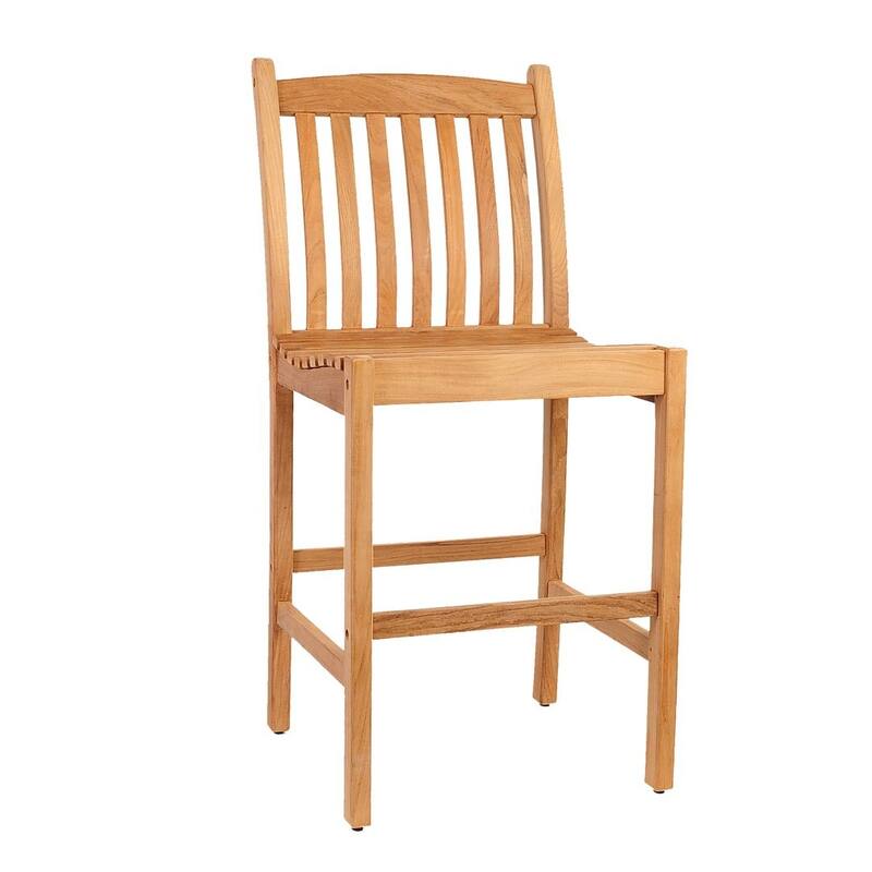 Amazonia Teak Amazonia 'Hartford' Teak Barstool - 1 Piece