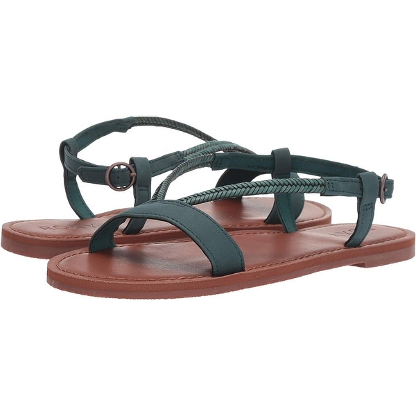 womens strappy sandals flat