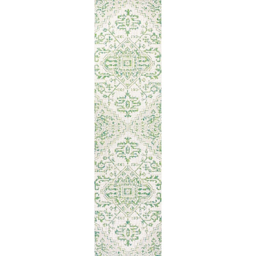 JONATHAN Y Charleston Medallion Indoor/Outdoor Area Rug