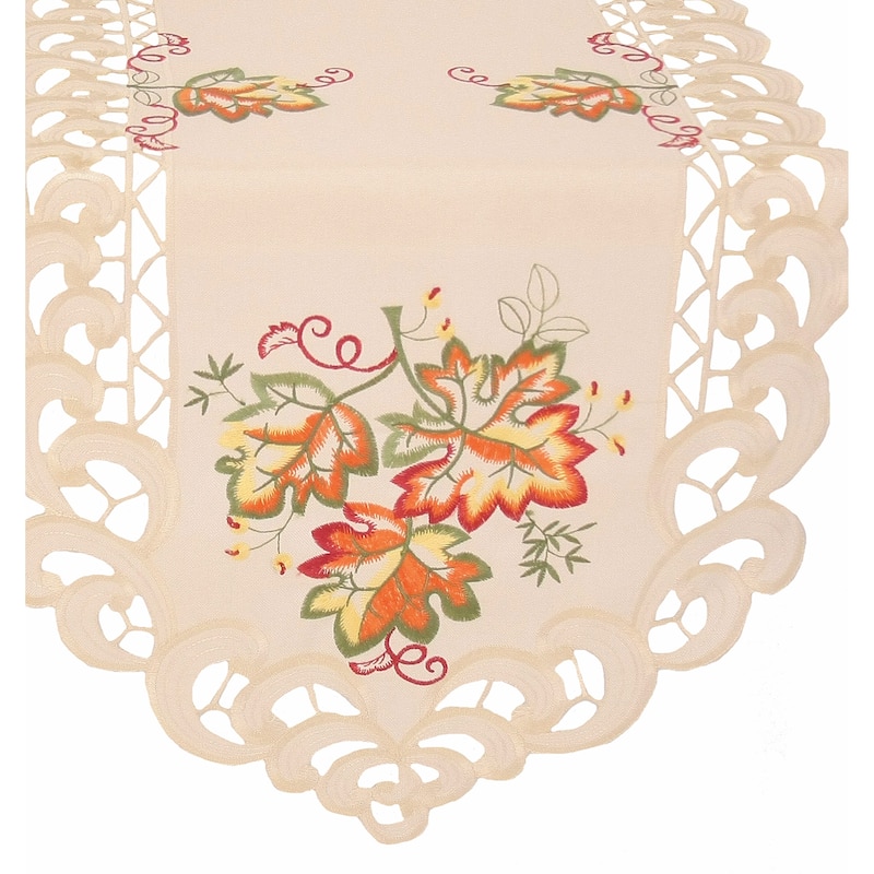 Thankful Leaf 15''X54'' Table Runner