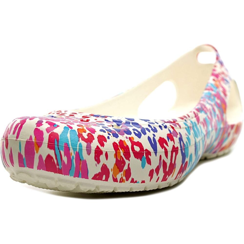 multi colored ballet flats