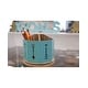 preview thumbnail 5 of 16, DesignStyles 4 Compartment Spinning Desktop Organizer / Rotating Pen and Pencil Cup and Sorter