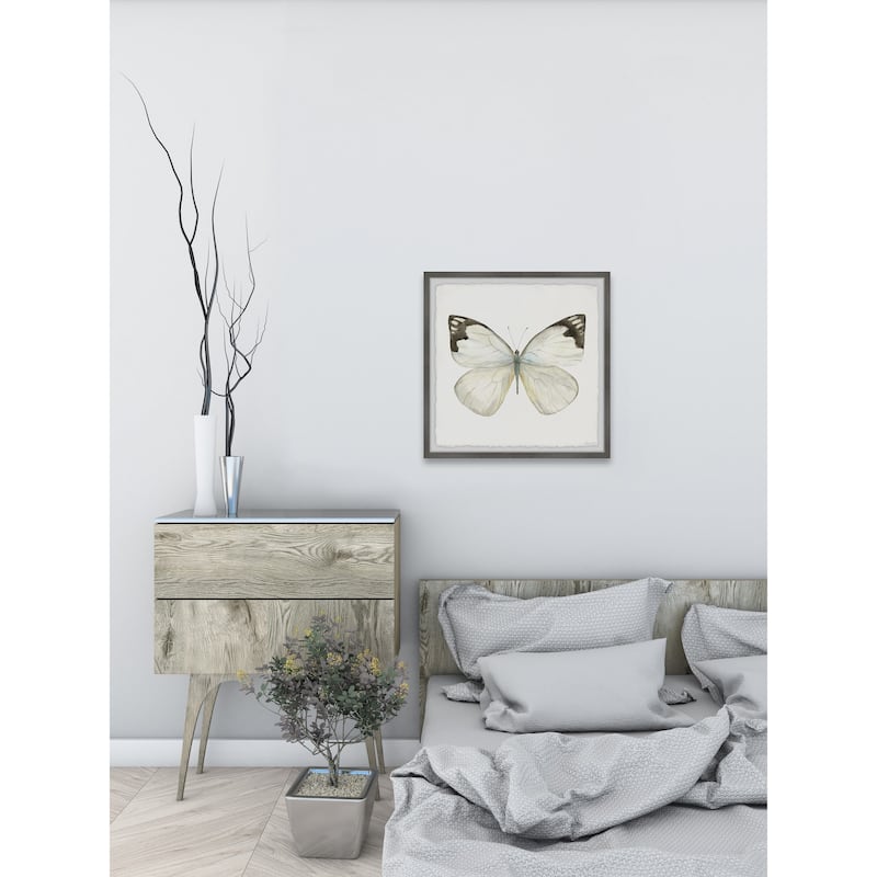 'Rainforest Butterfly' Framed Painting Print