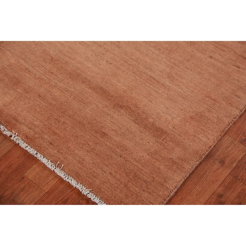 Modern Gabbeh Oriental Rug Handmade Wool Carpet - 3'3" x 5'0"