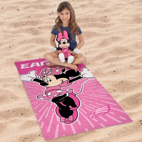 CafePress Cheering Chick Beach Towel - 30" X 60", Super Soft & Absorbent