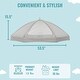 preview thumbnail 9 of 20, Dream On Me Onyx Playpen Canopy