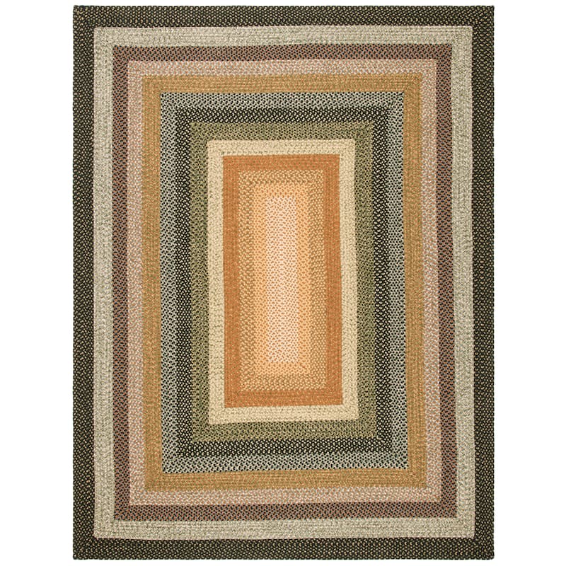 SAFAVIEH Handmade Braided Jo Americana Country Casual Rug