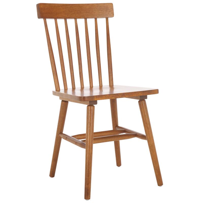 SAFAVIEH HOME Aziel Spindle Dining Chair (Set of 2) - 16"W x 20"D x 34"H