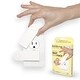 preview thumbnail 12 of 10, Geddy's Mom - Shut Your Face - Self-Closing Outlet Cover -White - 1/pk