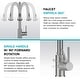 preview thumbnail 69 of 106, KRAUS Bolden 2-Function Single Handle Pulldown Kitchen Faucet