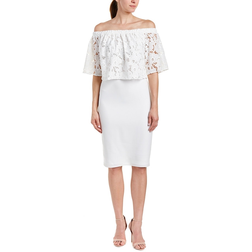 shoshanna sheath dress