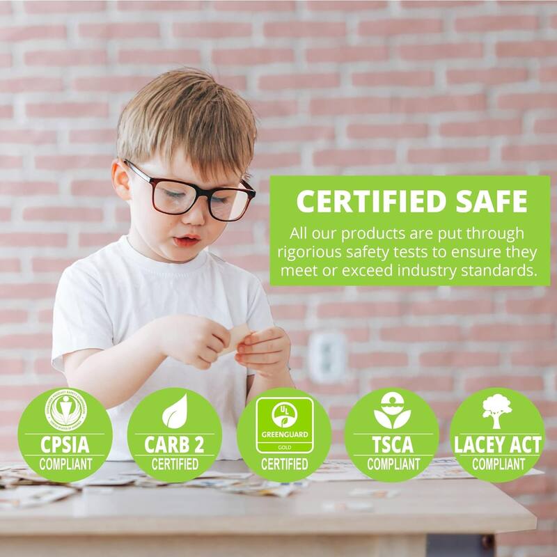 Contender 2 Shelf Kids Storage Cabinet, Wooden Bookcase, Toy Organizer [Greenguard Gold Certified] - 30"