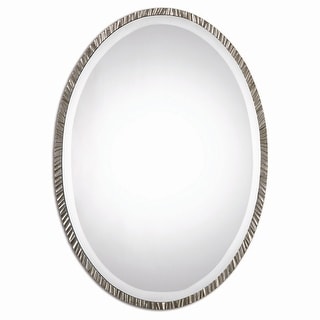 Uttermost Annadel Oval Contemporary Farmhouse Wall Mirror