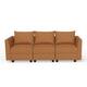 Option 3- Seater Sofa, Caramel