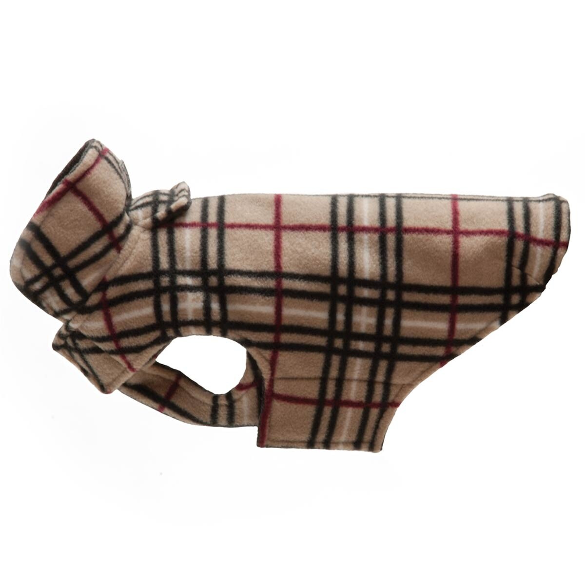 Shop Whistler Winter Dog Coat Tan Tartan Size 18 Overstock 22657876