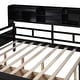 preview thumbnail 23 of 34, Full Daybed with Drawers & Shelf - Elegant Multi-Functional Style