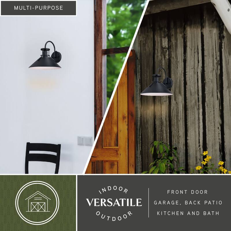 Vaxcel Lighting T0748 Canton 11" Tall Outdoor Wall Sconce