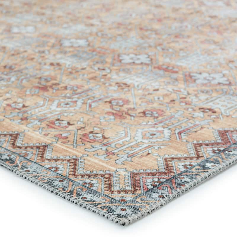 Dalia Machine Washable Trellis Area Rug
