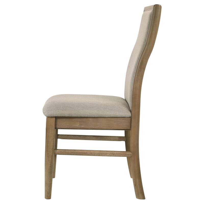 Dreydon Barley Upholstered Dining Side Chair (Set of 2)