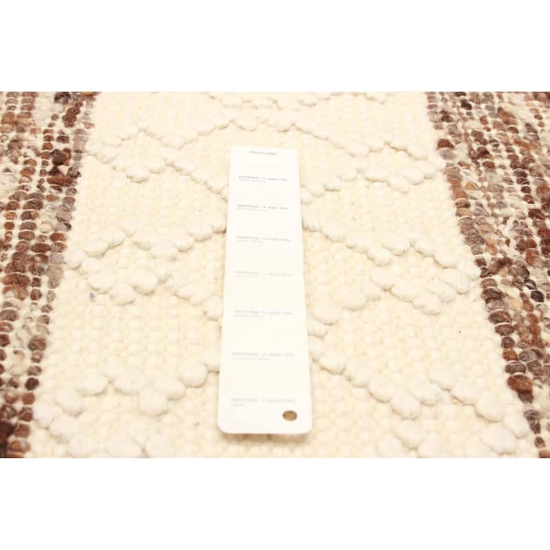 Sienna Brown, Ivory Rug 5'2" x 8'0" - 5'2 x 8'0