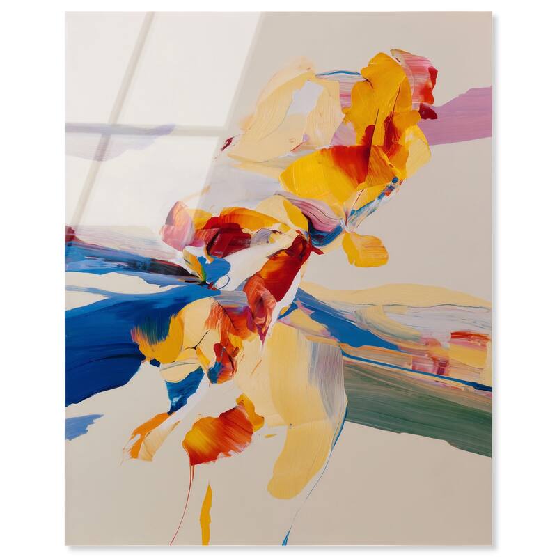 Flippant Bloom III Acrylic by Art Remedy, Ready to Hang - 24" x 30"