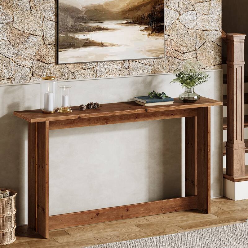 63'' Solid Wood Console Table