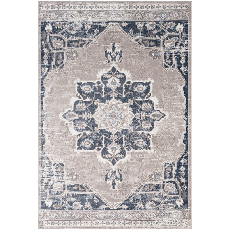 Moesha Traditional Medallion Area Rug