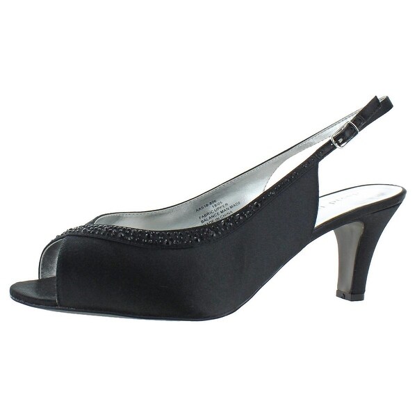 dainty black heels