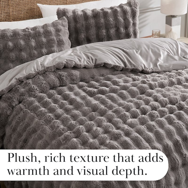 Luxe & Soft Faux Fur Comforter Set