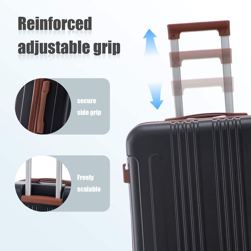 20"/24"/28" 3 pcs/set in ABS Spinner Wheel Luggage