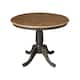 Option Hickory/Washed Coal-29.1"H