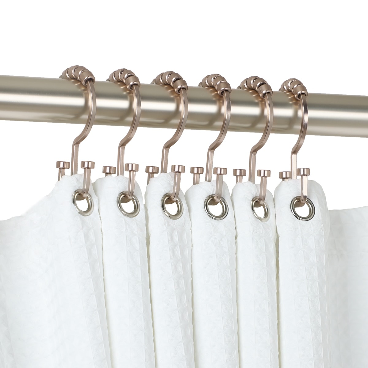 12PCS Beach Shell Shower Curtain Anti-Rust Hooks Rings for Bathroom Decor  Blue - On Sale - Bed Bath & Beyond - 37991981