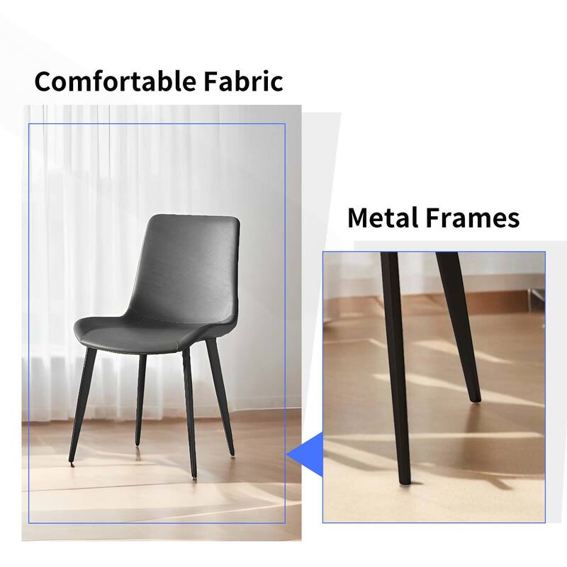 Modern Upholstered Dining Chairs Set, Stylish and Durable for Your Home
