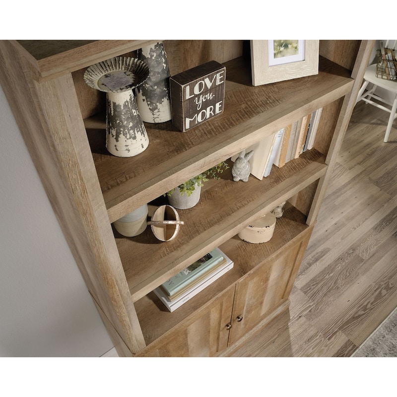 5 Shelf Bookcase W/doors