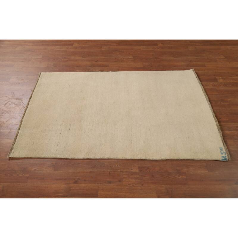 Gabbeh Oriental Foyer Rug Handmade Modern Wool Carpet - 3'3"x 5'0"